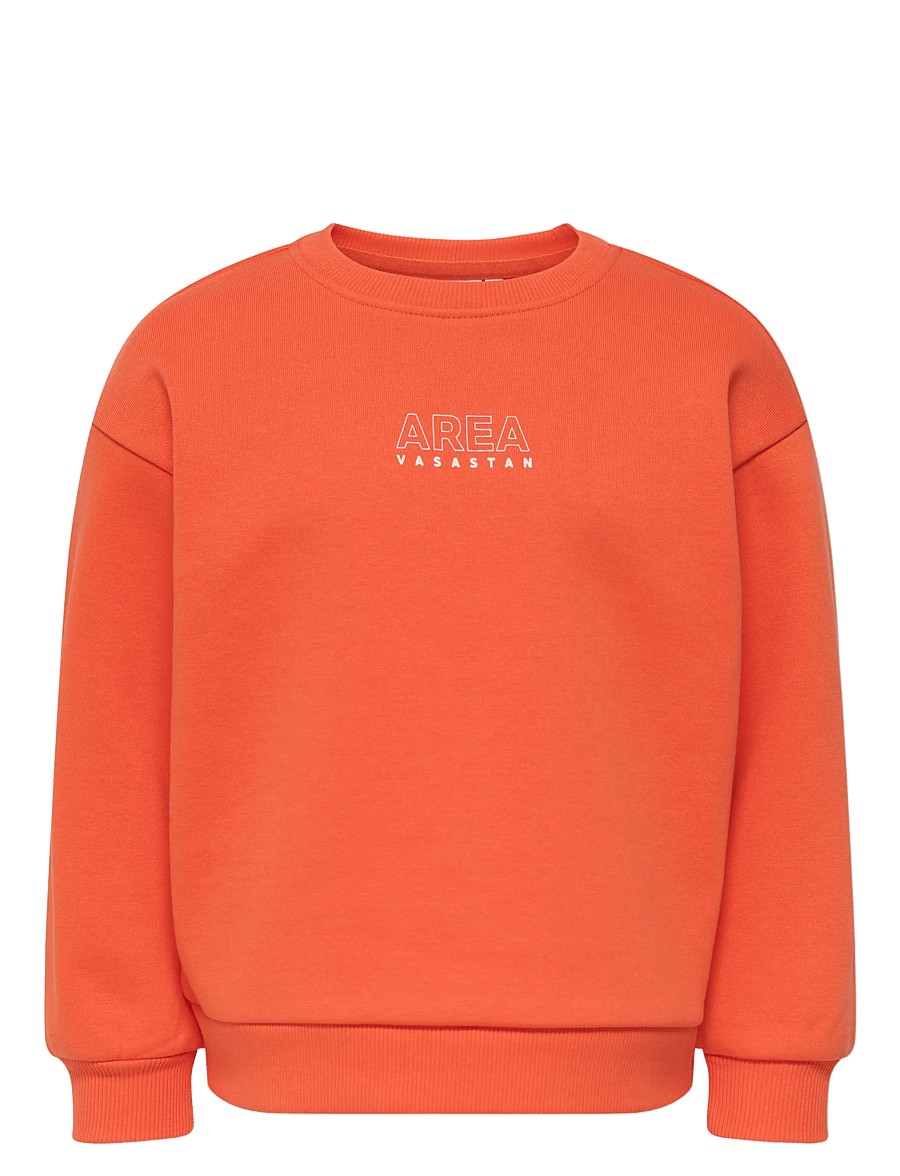 Kids Only - KMGZENJA LIFE L/S BOXY PULLOVER BRU SWT - sweatshirts - tigerlily - 1