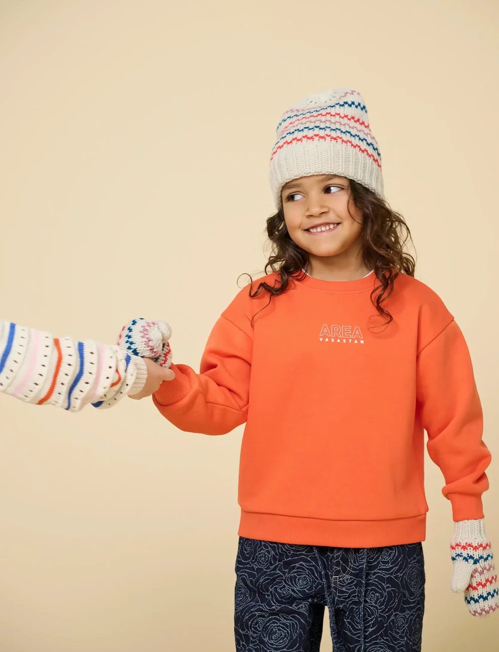 Kids Only - KMGZENJA LIFE L/S BOXY PULLOVER BRU SWT - sweatshirts - tigerlily - 0