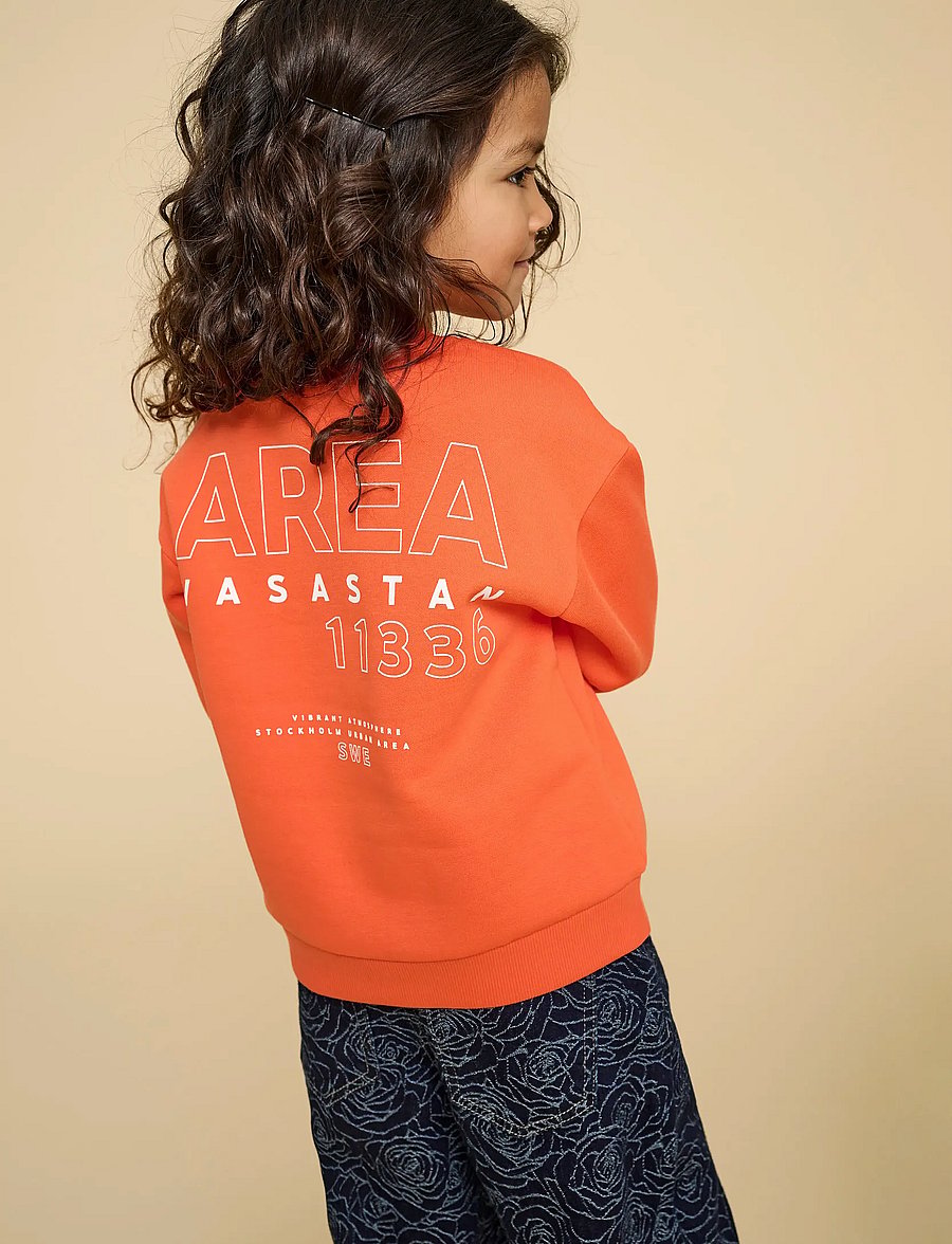 Kids Only - KMGZENJA LIFE L/S BOXY PULLOVER BRU SWT - sweatshirts - tigerlily - 3