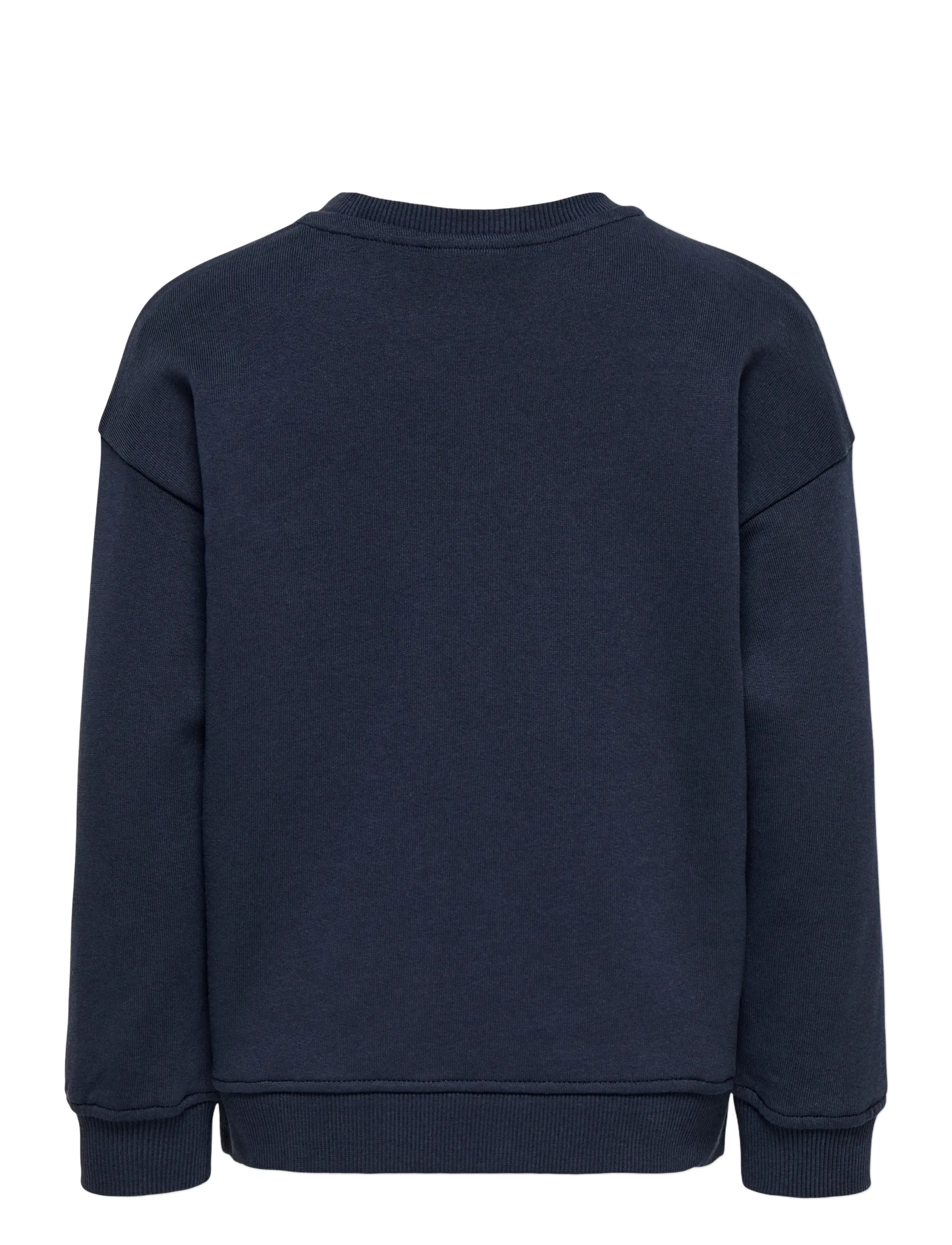 Kids Only - KMGLEOPAULA LIFE L/S LOOSE PULLO BRU SWT - sweatshirts - night sky - 1
