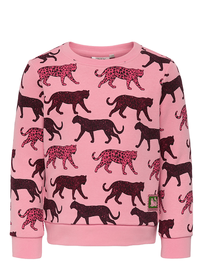 Kids Only - KMGLEONORA LIFE L/S REG PULLO BRU SWT - sweatshirts - sea pink - 0