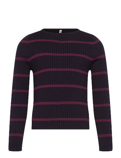 Kids Only KOGIBI LS RIB BOATNECK CP KNT NOOS - Kinder 2 bis 8 Jahren - NIGHT SKY / navy