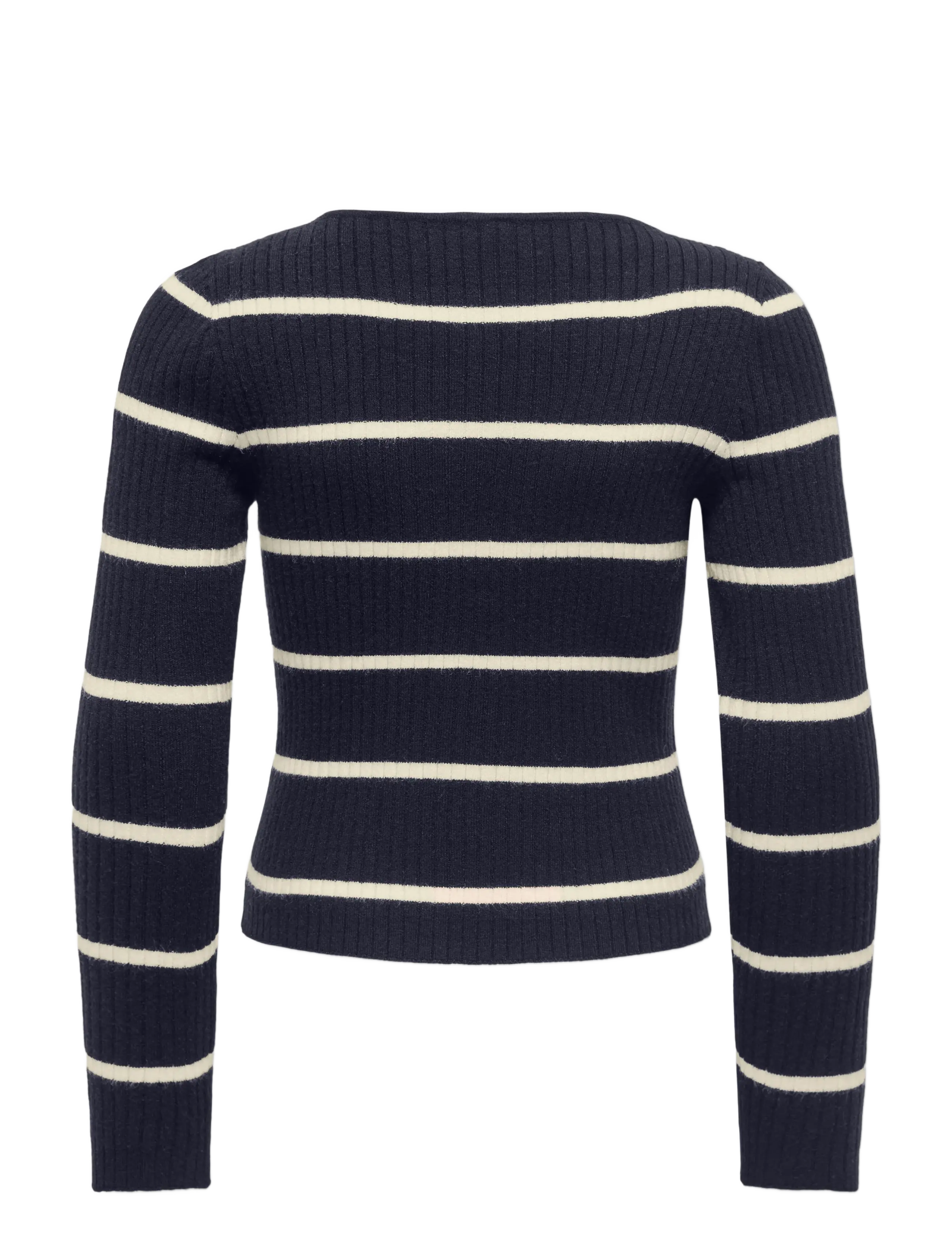 Kids Only - KOGIBI LS RIB BOATNECK CP KNT NOOS - stickade tröjor - night sky - 1