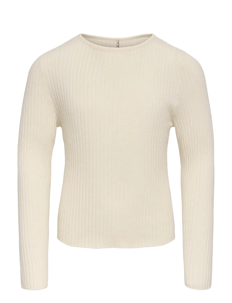 Kids Only - KOGIBI LS RIB BOATNECK CP KNT NOOS - pullover - whitecap gray - 0