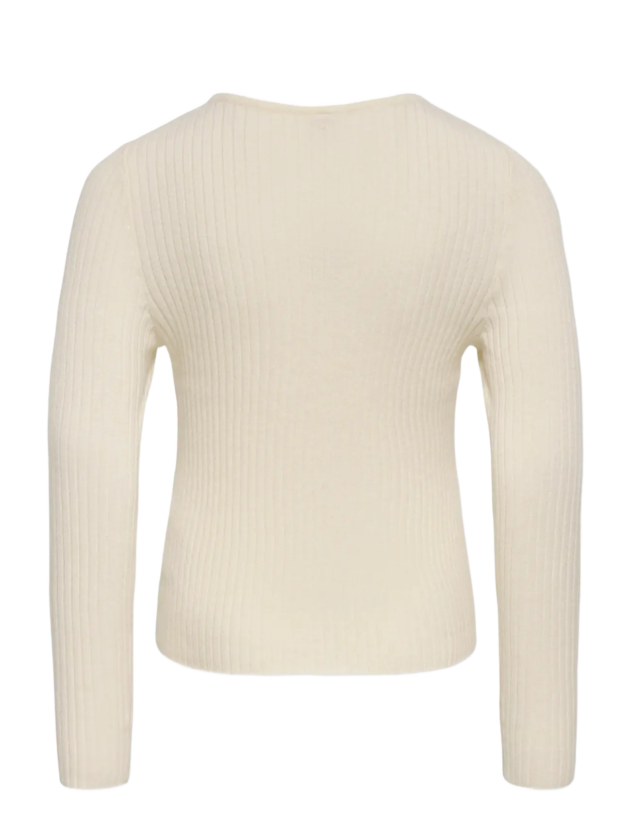 Kids Only - KOGIBI LS RIB BOATNECK CP KNT NOOS - stickade tröjor - whitecap gray - 1