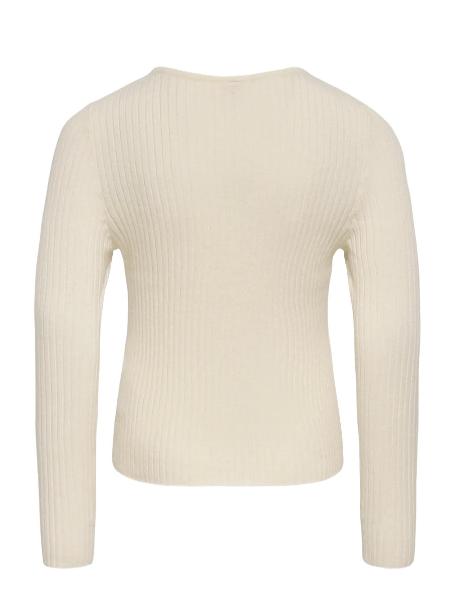Kids Only - KOGIBI LS RIB BOATNECK CP KNT NOOS - pullover - whitecap gray - 1