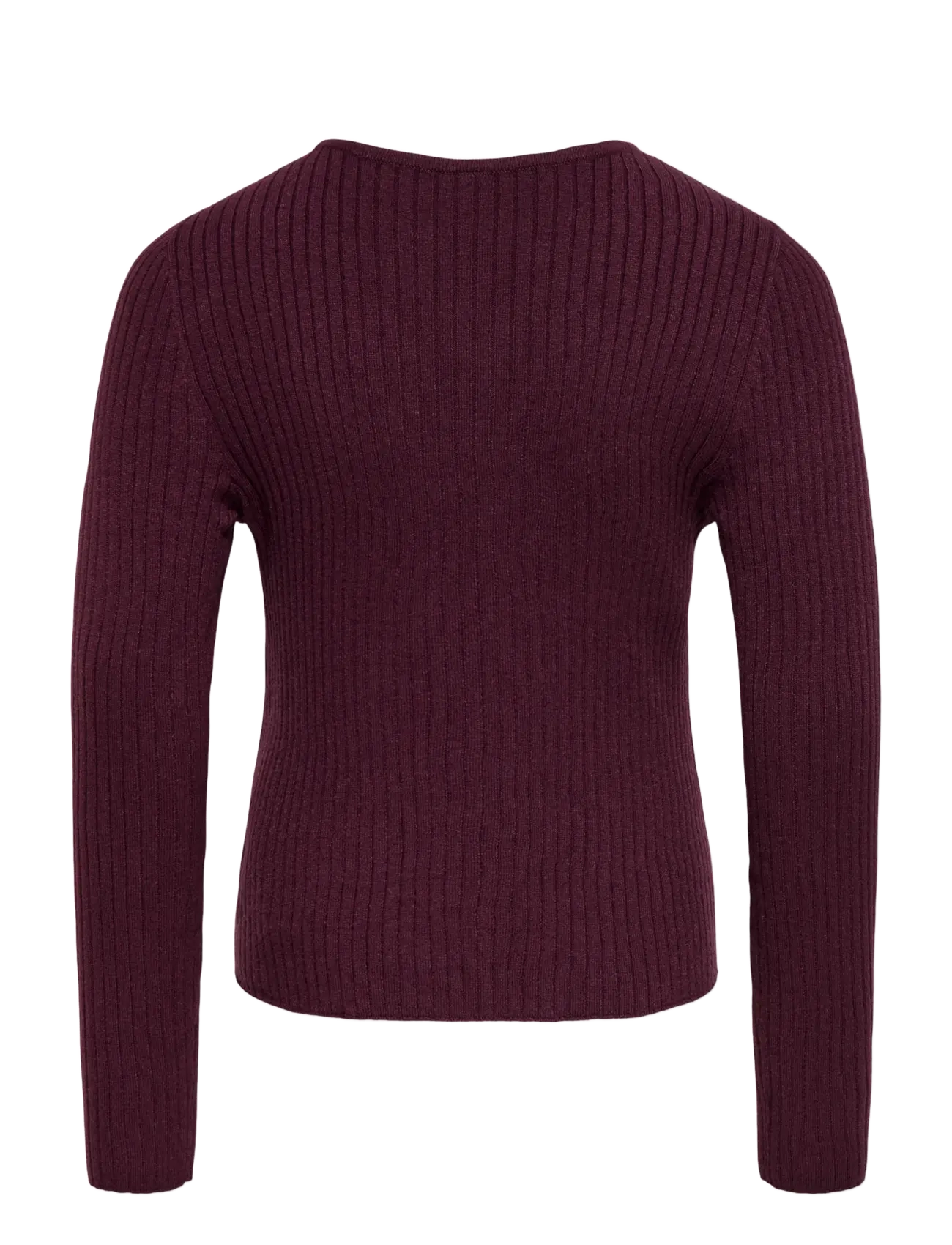 Kids Only - KOGIBI LS RIB BOATNECK CP KNT NOOS - pullover - winetasting - 1