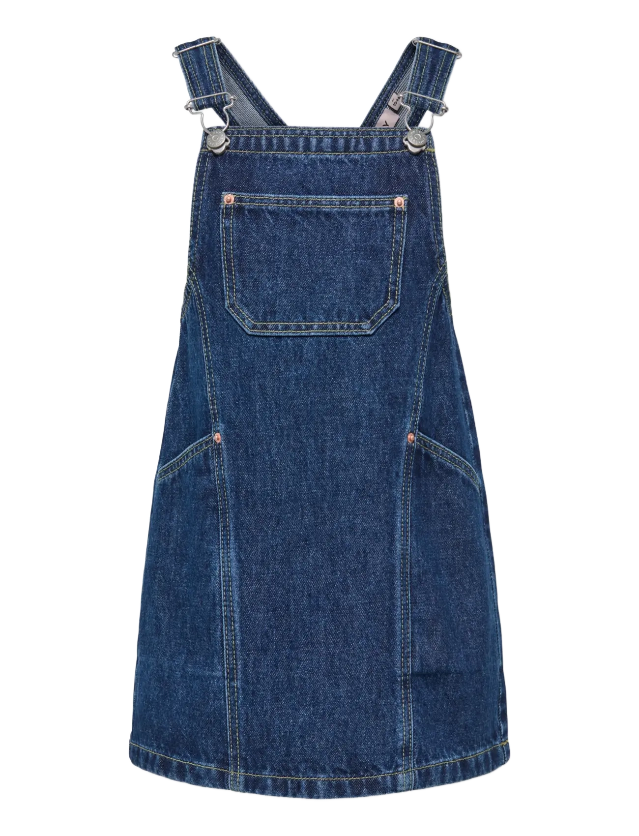 Kids Only KMGCILLE SHORT SPENCER DRESS DNM AKM - Last chance - DARK BLUE DENIM / blue