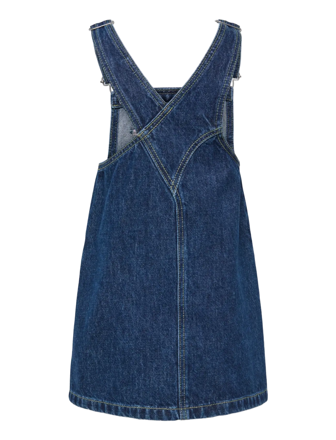 Kids Only - KMGCILLE SHORT SPENCER DRESS DNM AKM - sleeveless baby dresses - dark blue denim - 1