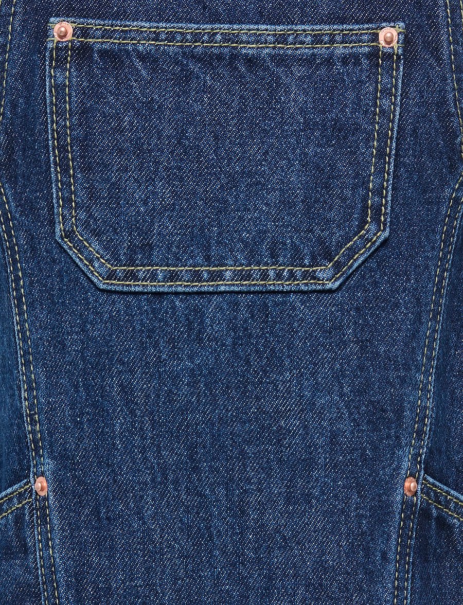 Kids Only - KMGCILLE SHORT SPENCER DRESS DNM AKM - robes pour bébés sans manches - dark blue denim - 2