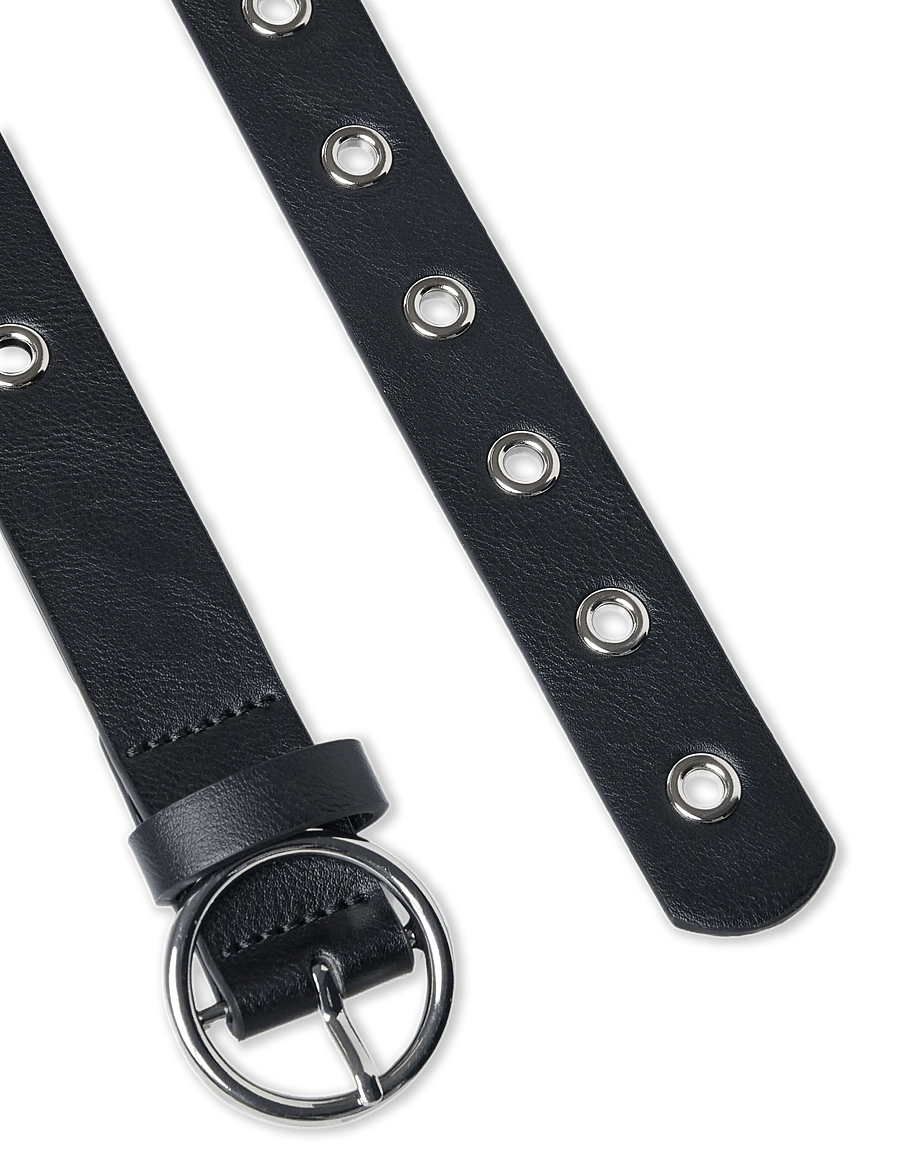Kids Only - KOGALLY STUDS JEANS PU BELT ACC - bælter - black - 1