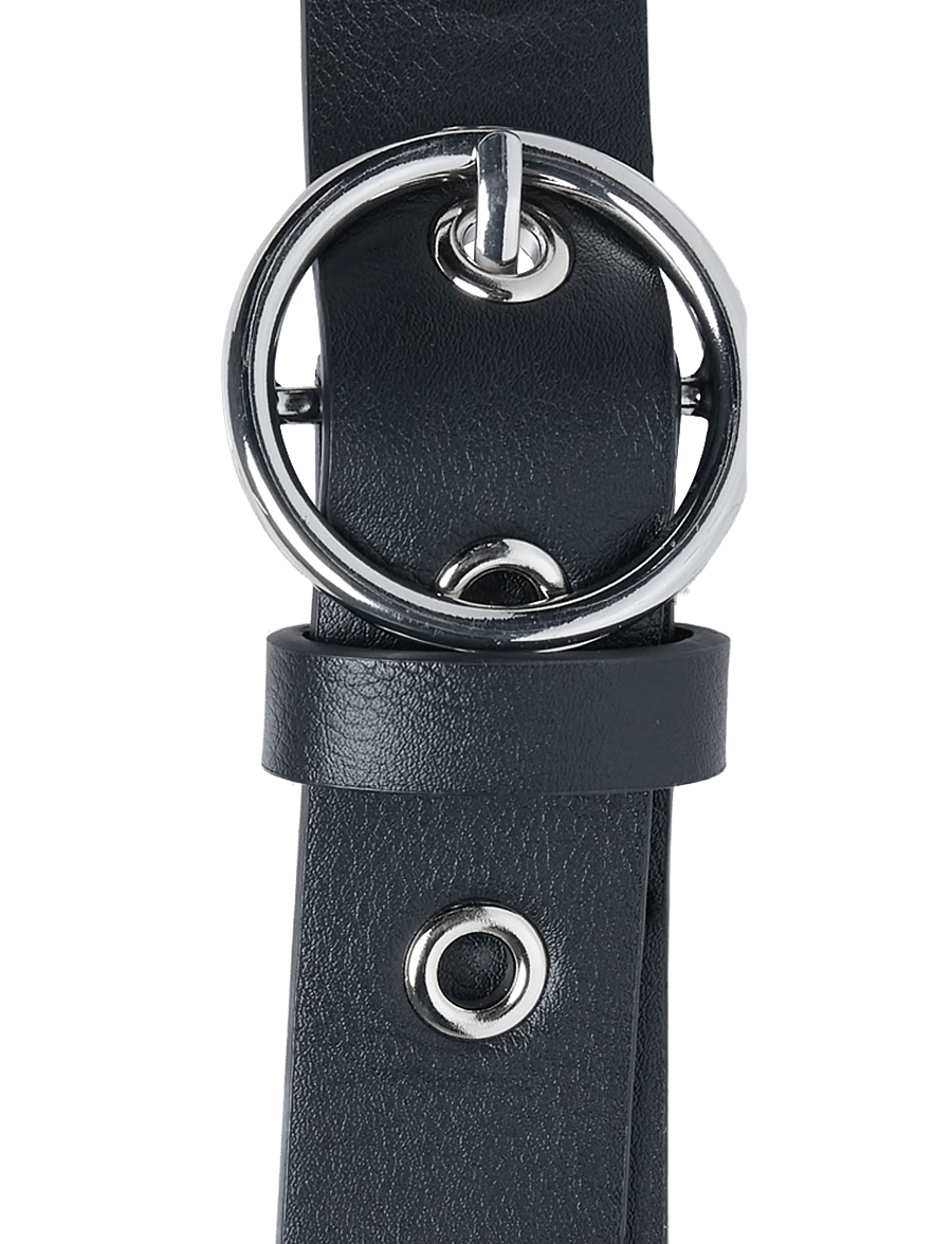 Kids Only - KOGALLY STUDS JEANS PU BELT ACC - bælter - black - 2