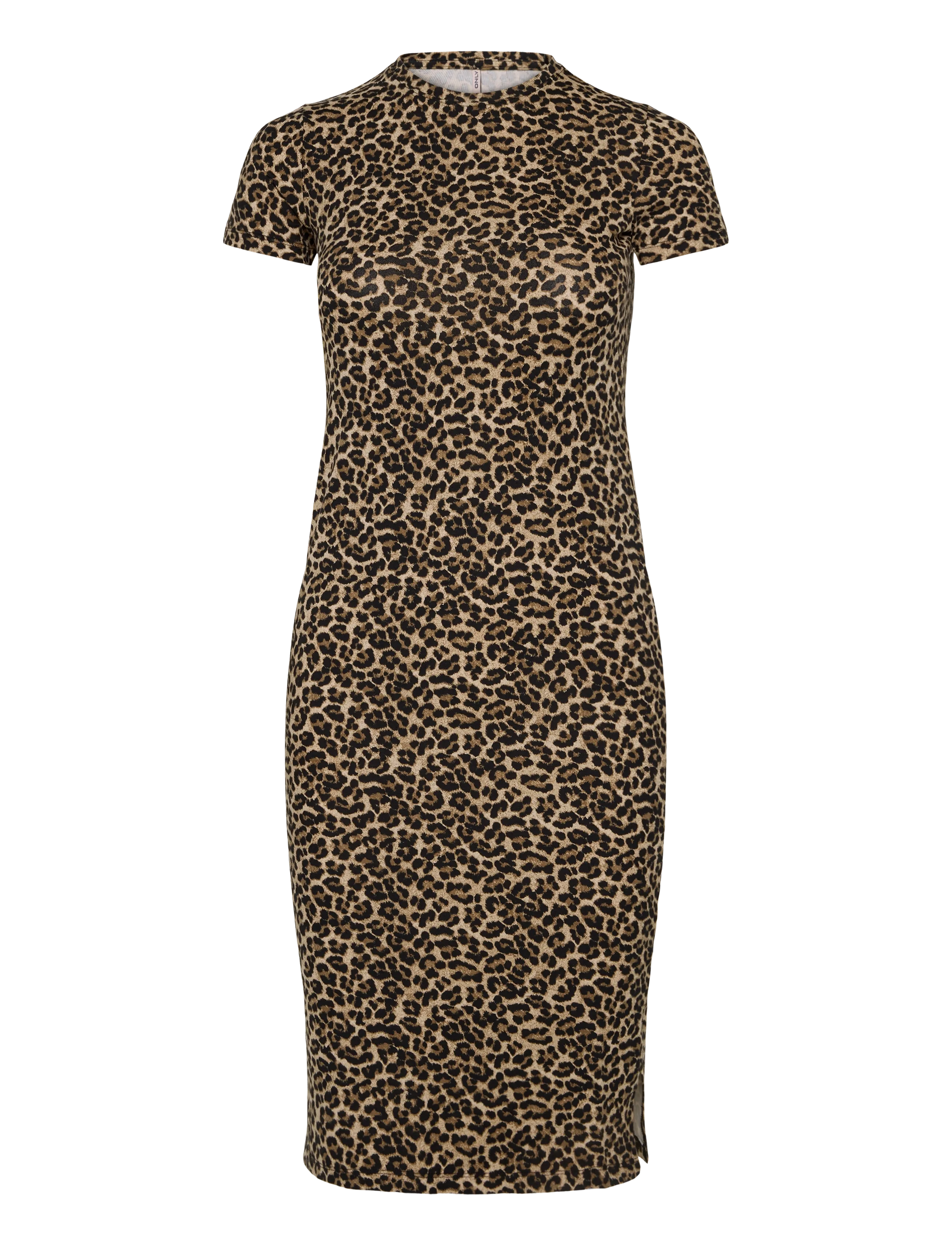 Kids Only KOGLIVE LOVE LIFE S/S MID CALF DRESS JRS - Clothing - GINGER ROOT / brown