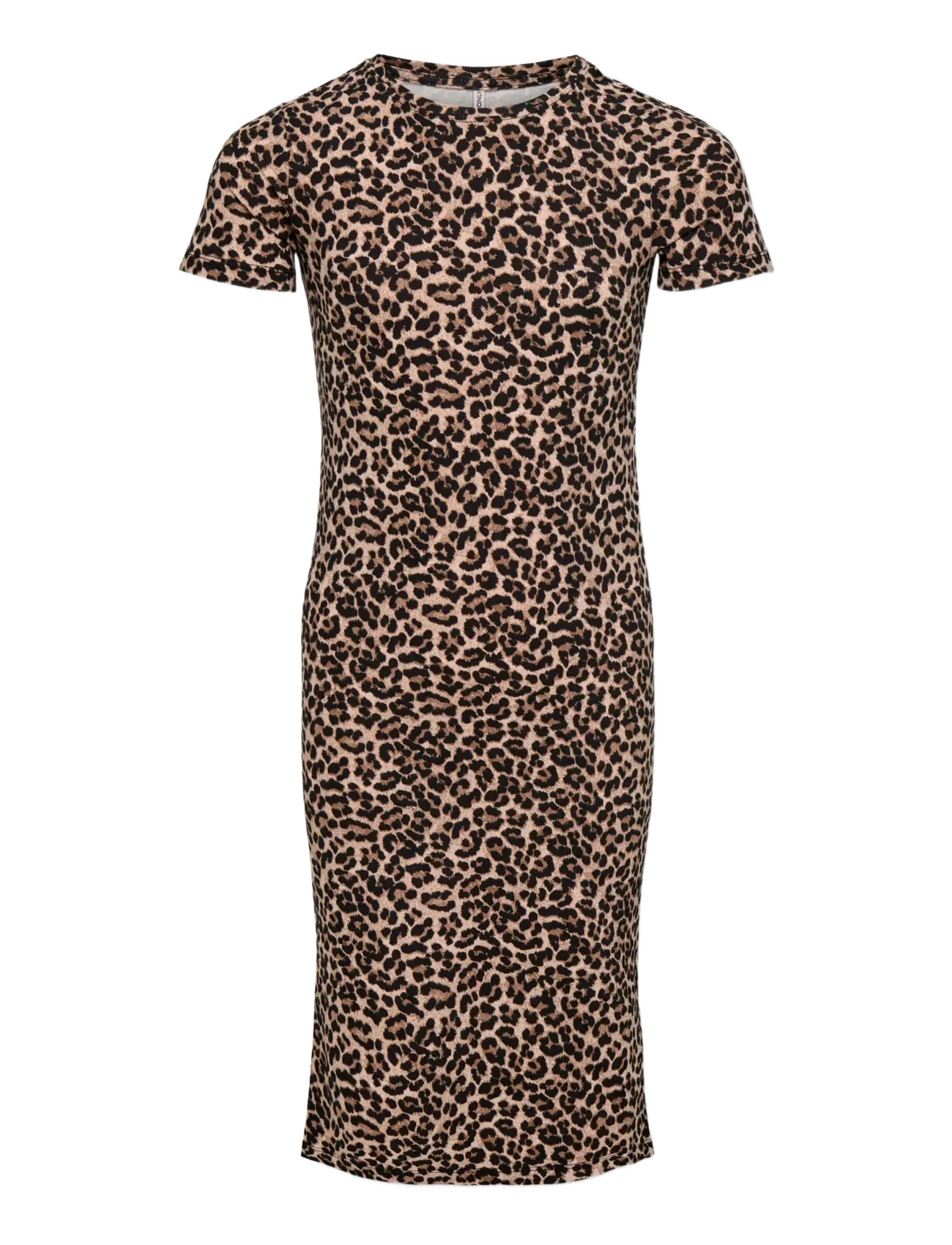 Kids Only KOGLIVE LOVE LIFE S/S MID CALF DRESS JRS - Teens 140-176 - GINGER ROOT / brown