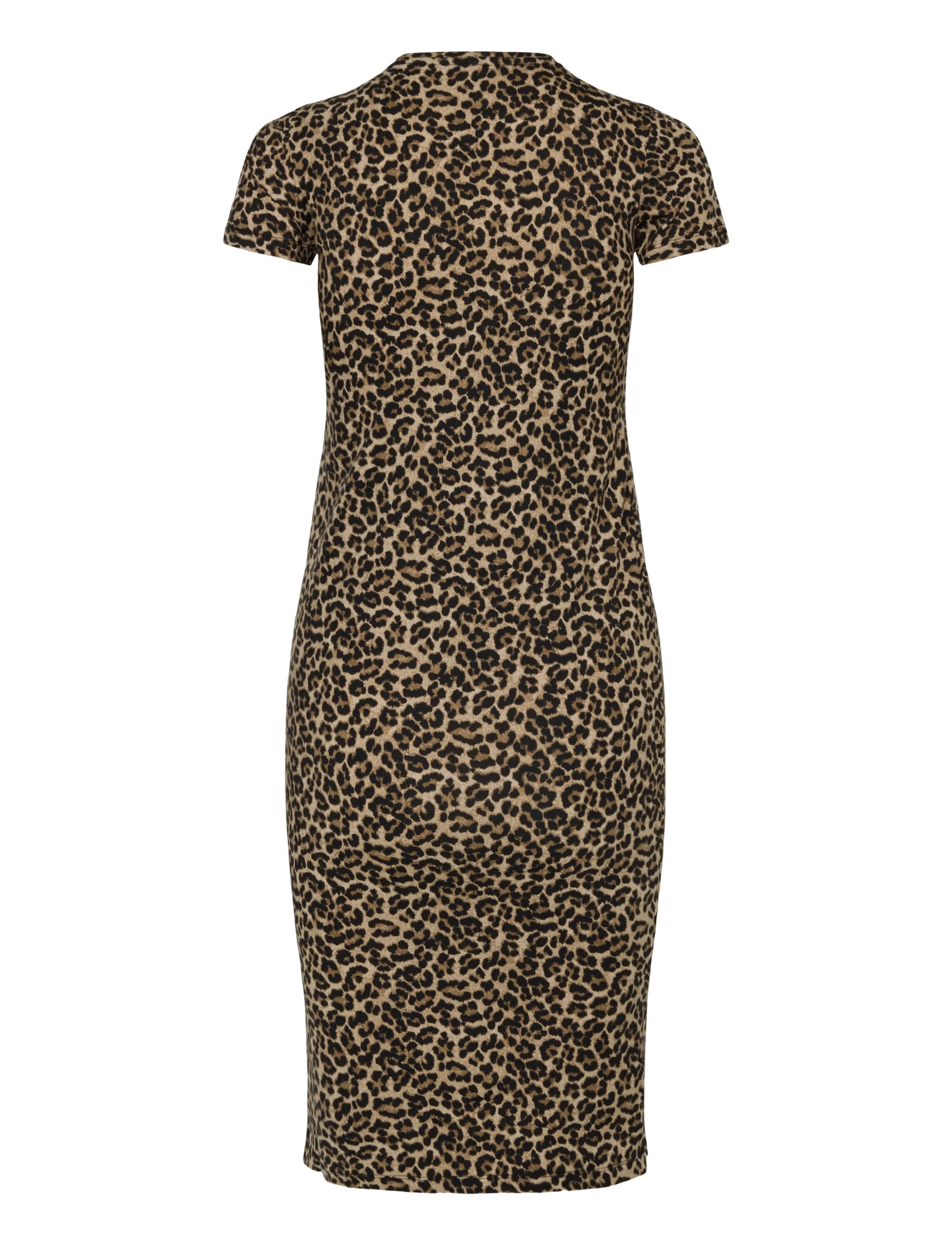 Kids Only - KOGLIVE LOVE LIFE S/S MID CALF DRESS JRS - kortærmede hverdagskjoler - ginger root - 1