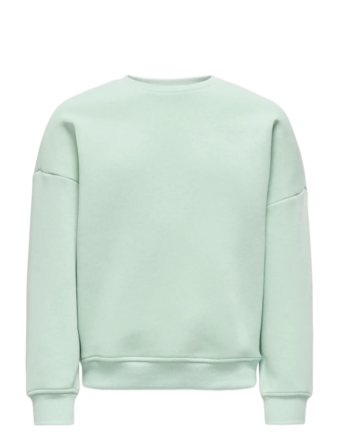 Kids Only KOGSWEAT L/S CREW OVERSIZE SWT NOOS - Sweatshirts & Huvtröjor - AQUA FOAM / green