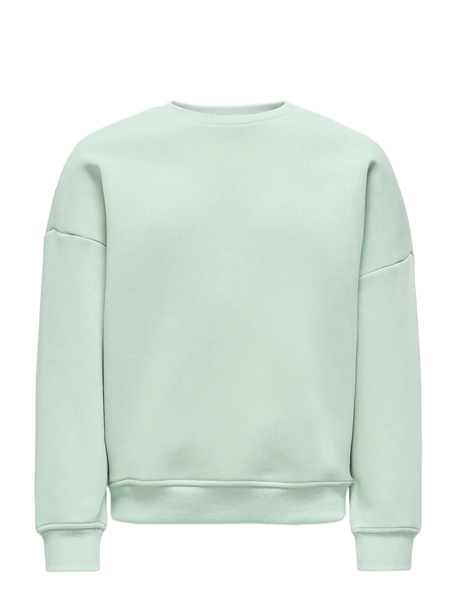 Kids Only - KOGSWEAT L/S CREW OVERSIZE SWT NOOS - sweatshirts - aqua foam - 0