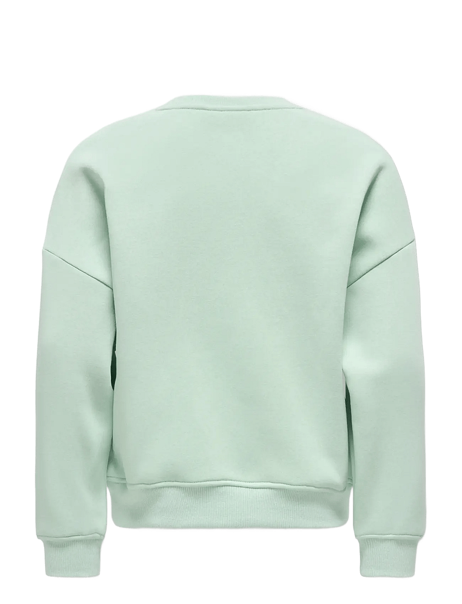 Kids Only - KOGSWEAT L/S CREW OVERSIZE SWT NOOS - sweatshirts - aqua foam - 1