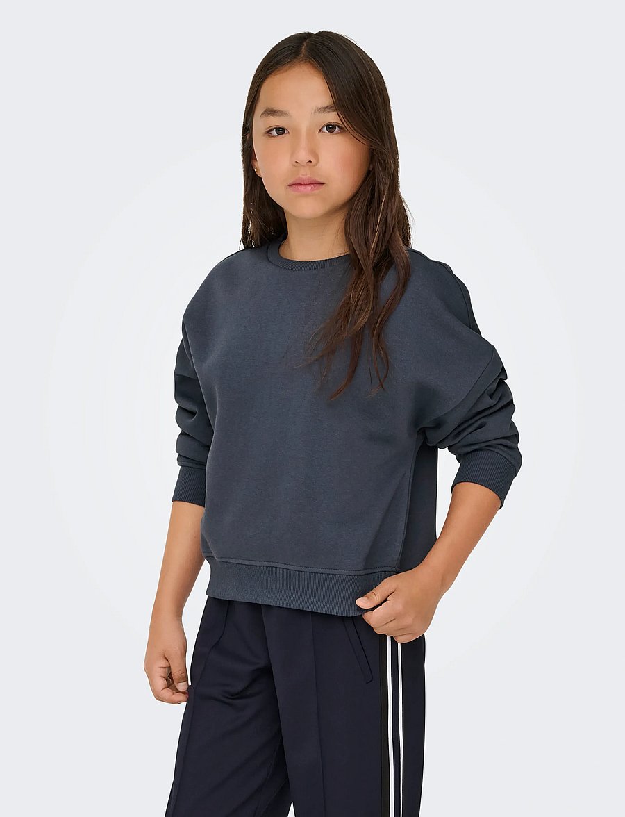 Kids Only - KOGSWEAT L/S CREW OVERSIZE SWT NOOS - sweatshirts - ombre blue - 0