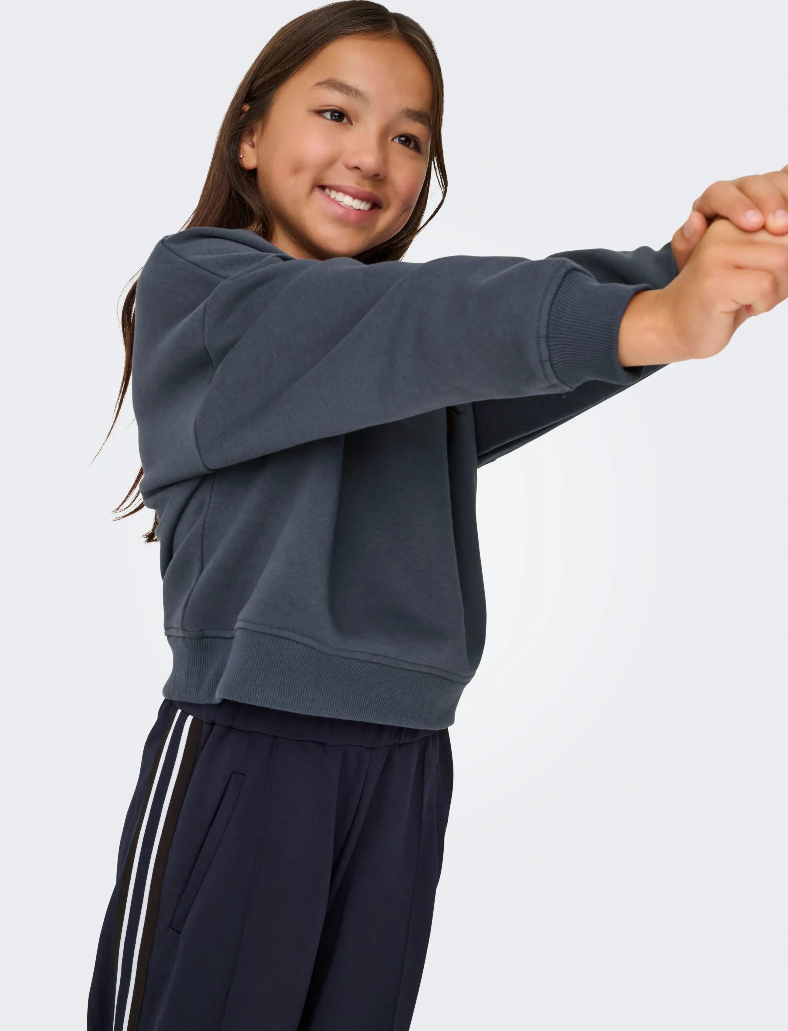 Kids Only - KOGSWEAT L/S CREW OVERSIZE SWT NOOS - sweatshirts - ombre blue - 4