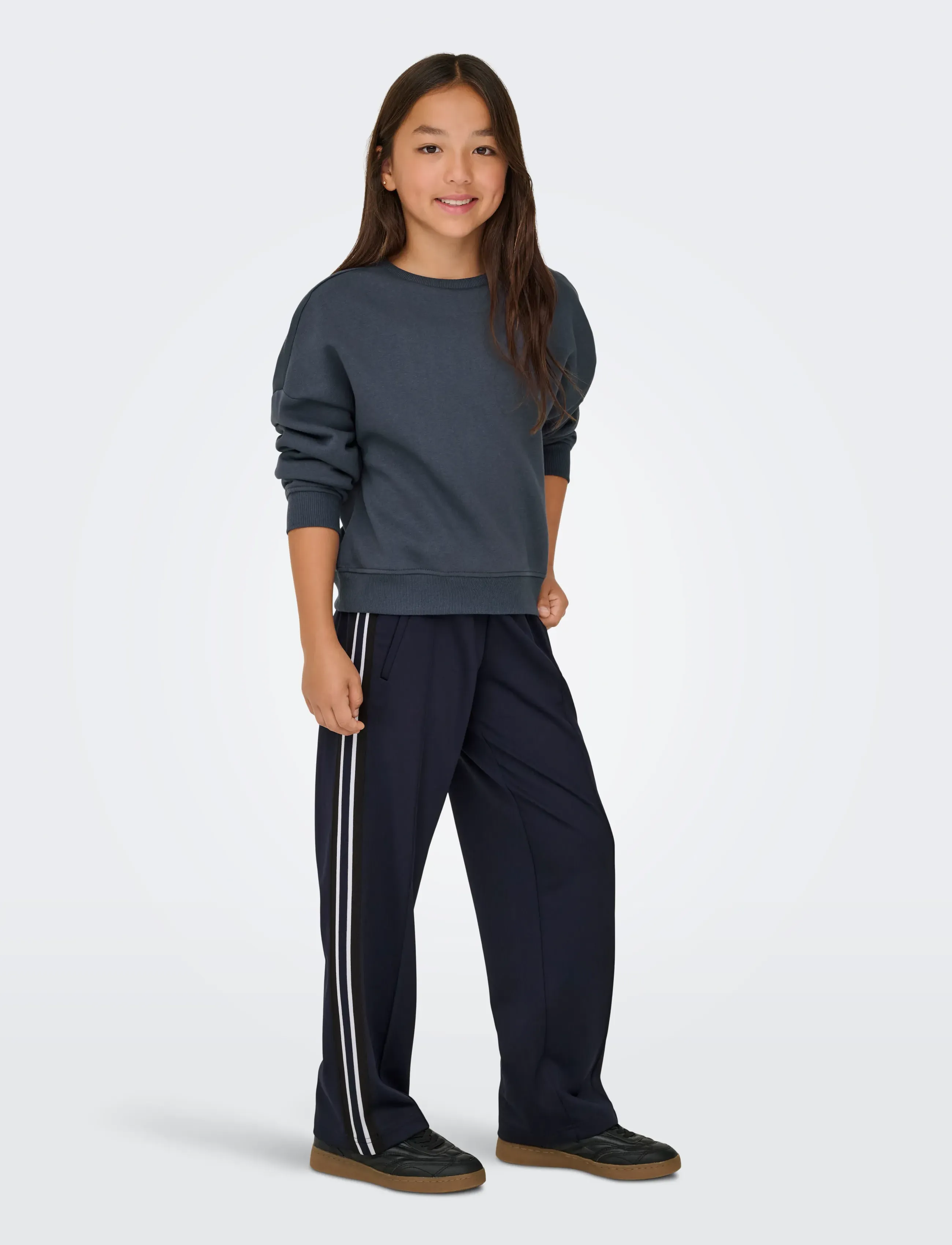 Kids Only - KOGSWEAT L/S CREW OVERSIZE SWT NOOS - sweatshirts - ombre blue - 5