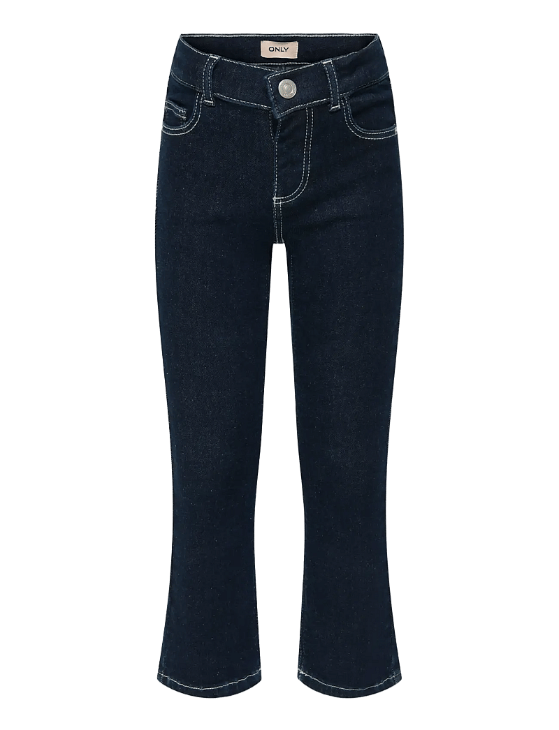 Kids Only - KMGBLUSH FLARED FLOWER DNM DIA - alt laienevad teksad - dark blue denim - 1