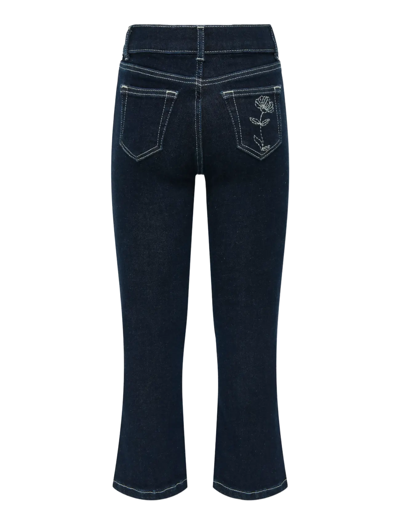 Kids Only - KMGBLUSH FLARED FLOWER DNM DIA - bootcut jeans - dark blue denim - 2