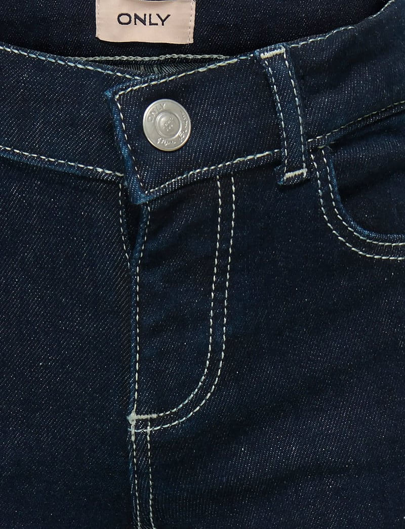 Kids Only - KMGBLUSH FLARED FLOWER DNM DIA - alt laienevad teksad - dark blue denim - 4