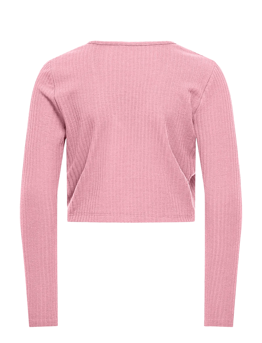 Kids Only - KOGNELLA L/S CARDIGAN JRS - cardigans - romance rose - 1