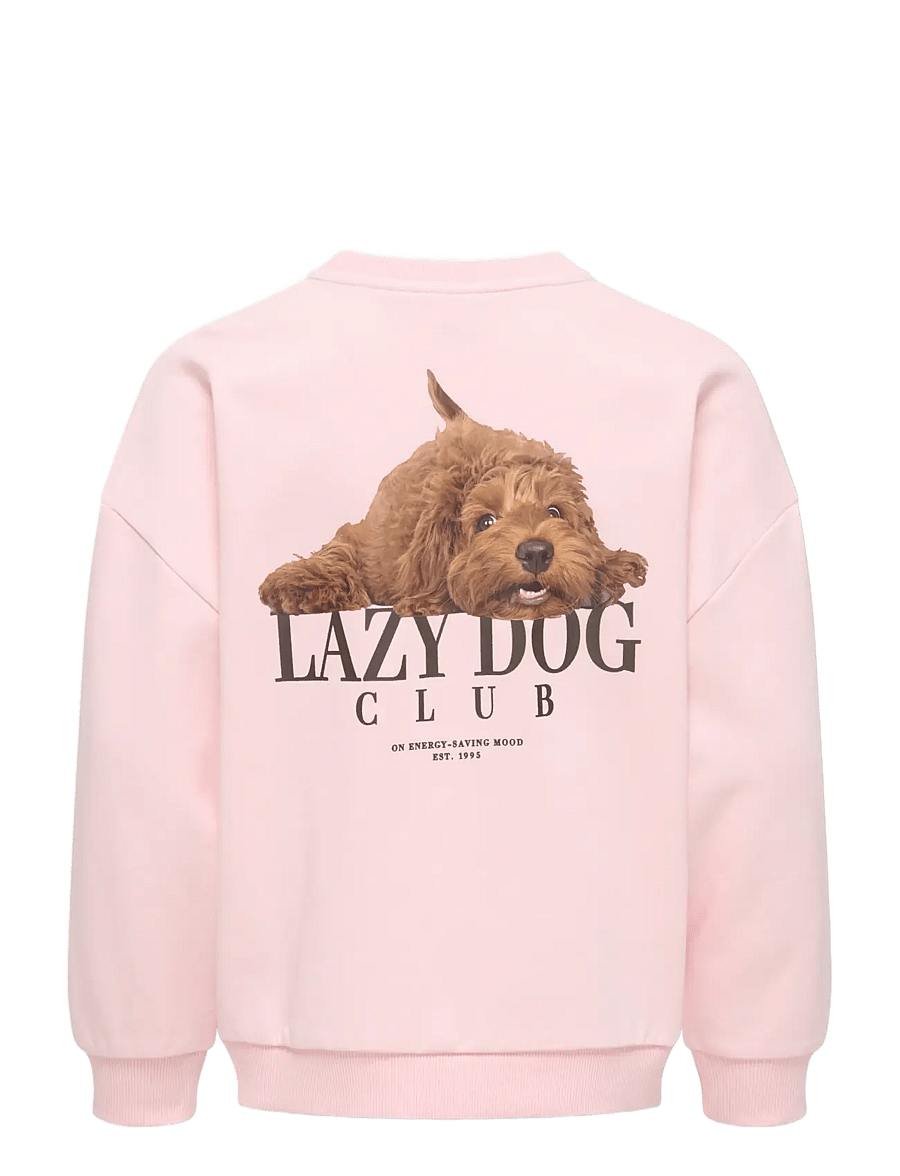Kids Only - KOGBILA L/S OVZ PRINT O-NECK SWT NOOS - chalk pink - 1