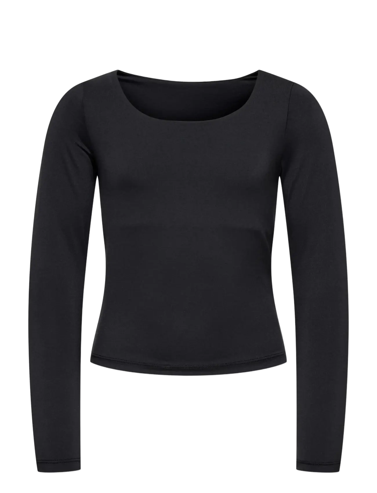 Kids Only KOGEA L/S 2-WAYS FIT TOP JRS NOOS - T-shirts - BLACK / black