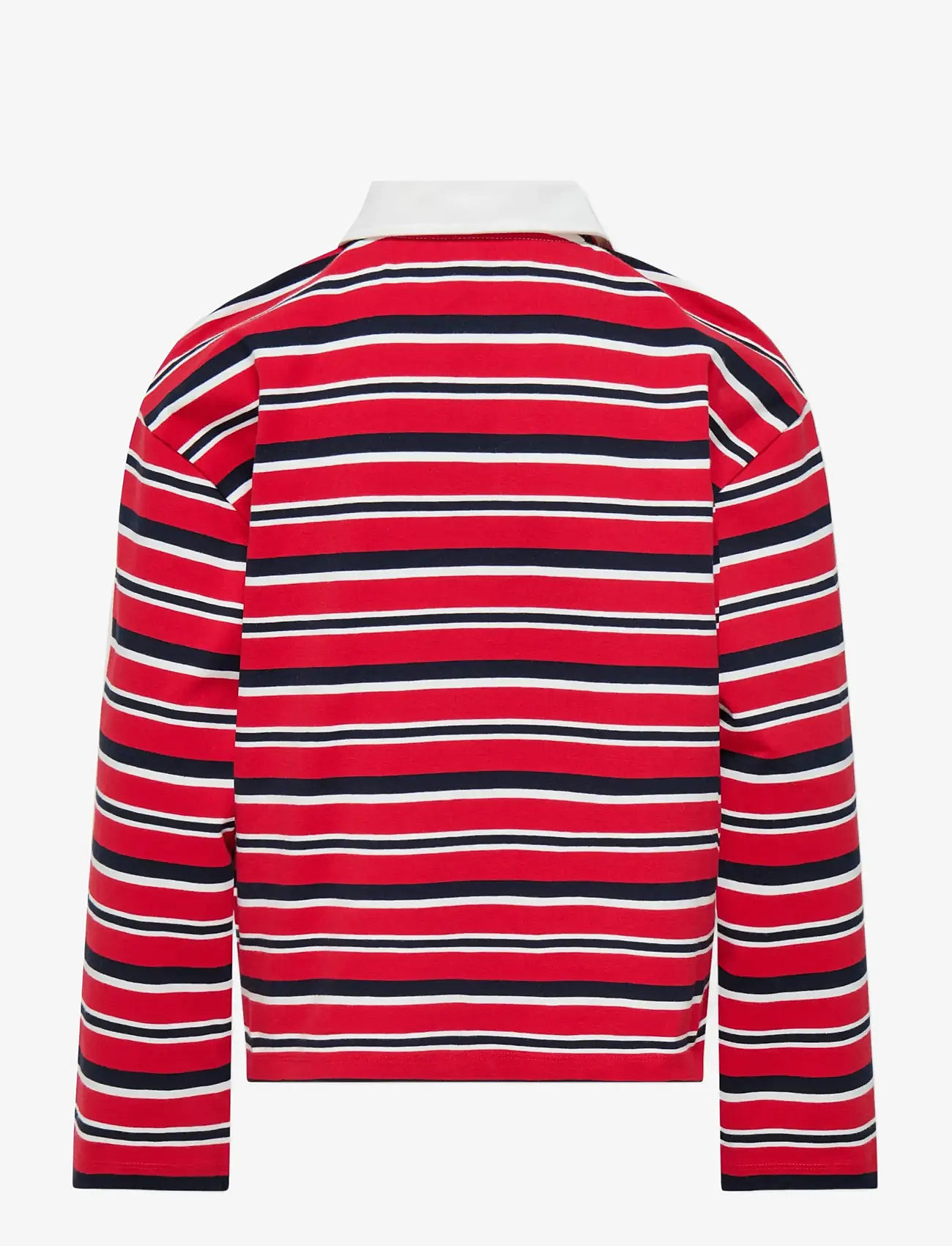 Kids Only - KOGRUBY LIFE L/S BOXY POLO SHIRT JRS - długi rękaw koszulki polo - salsa - 2