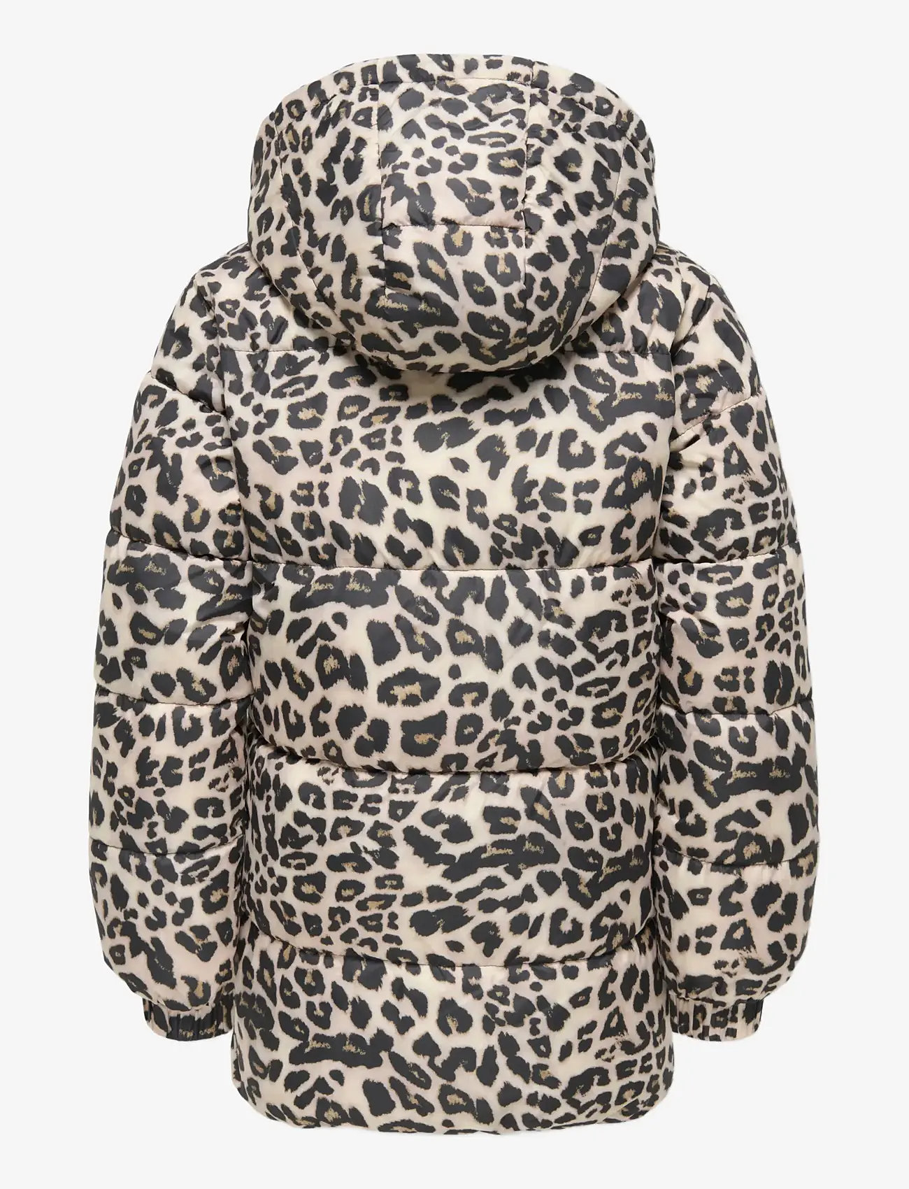 Kids Only - KOGDALIA PUFFER AOP JACKET CS OTW - winter jackets - silver mink - 2