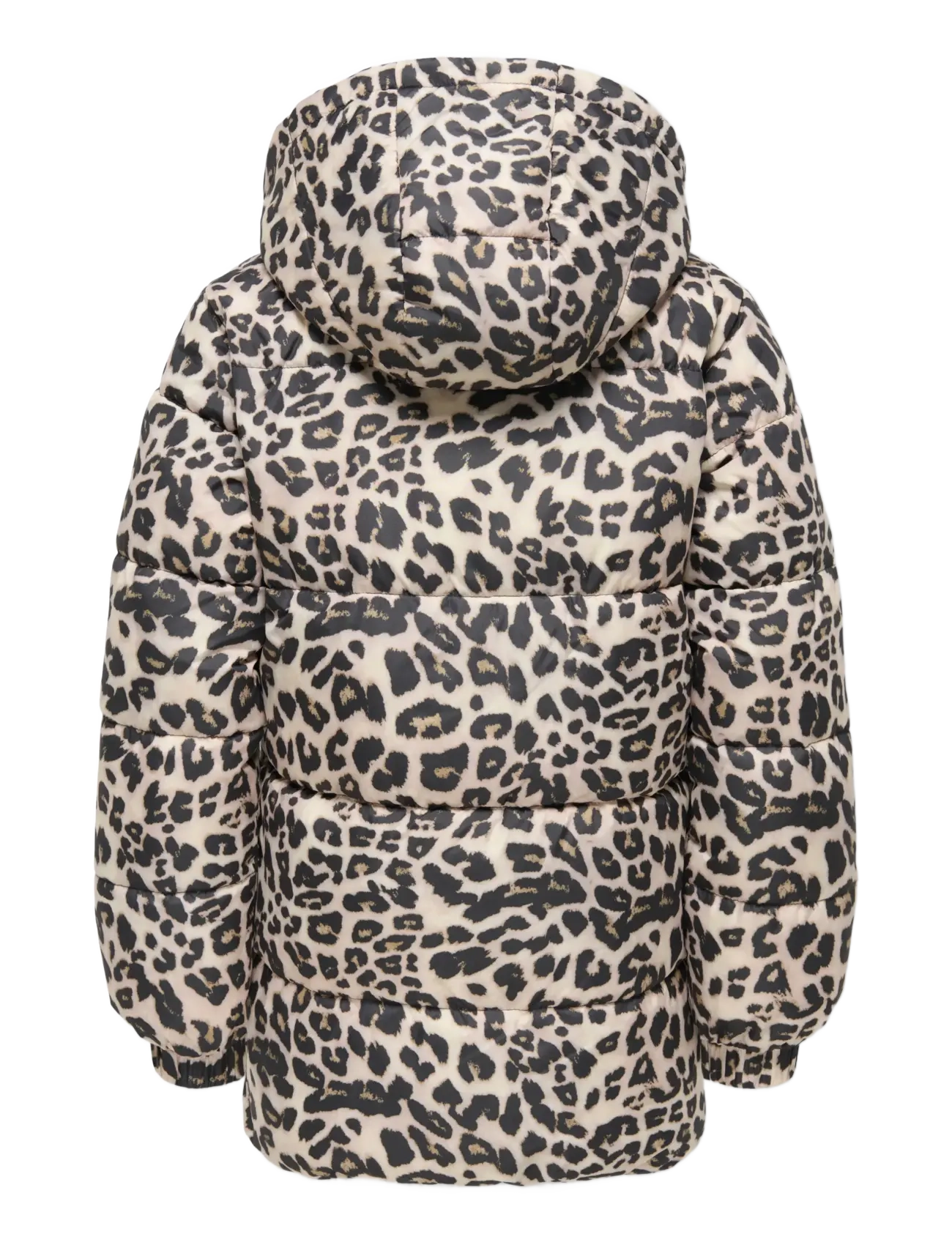 Kids Only - KOGDALIA PUFFER AOP JACKET CS OTW - winter jackets - silver mink - 2