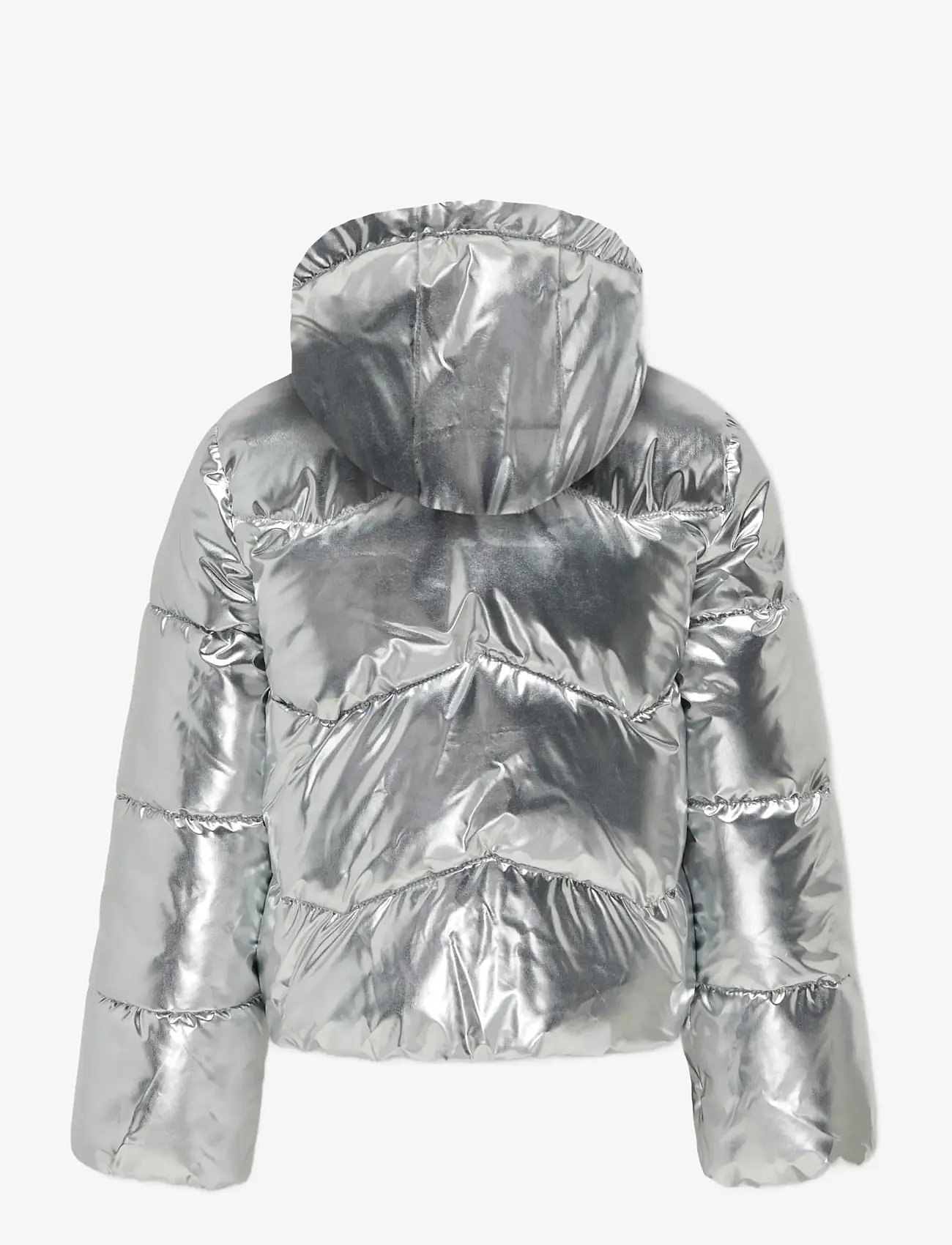 Kids Only - KOGPEARL PUFFER HOOD JACKET CS OTW - puhvis ja polsterdatud - silver - 1