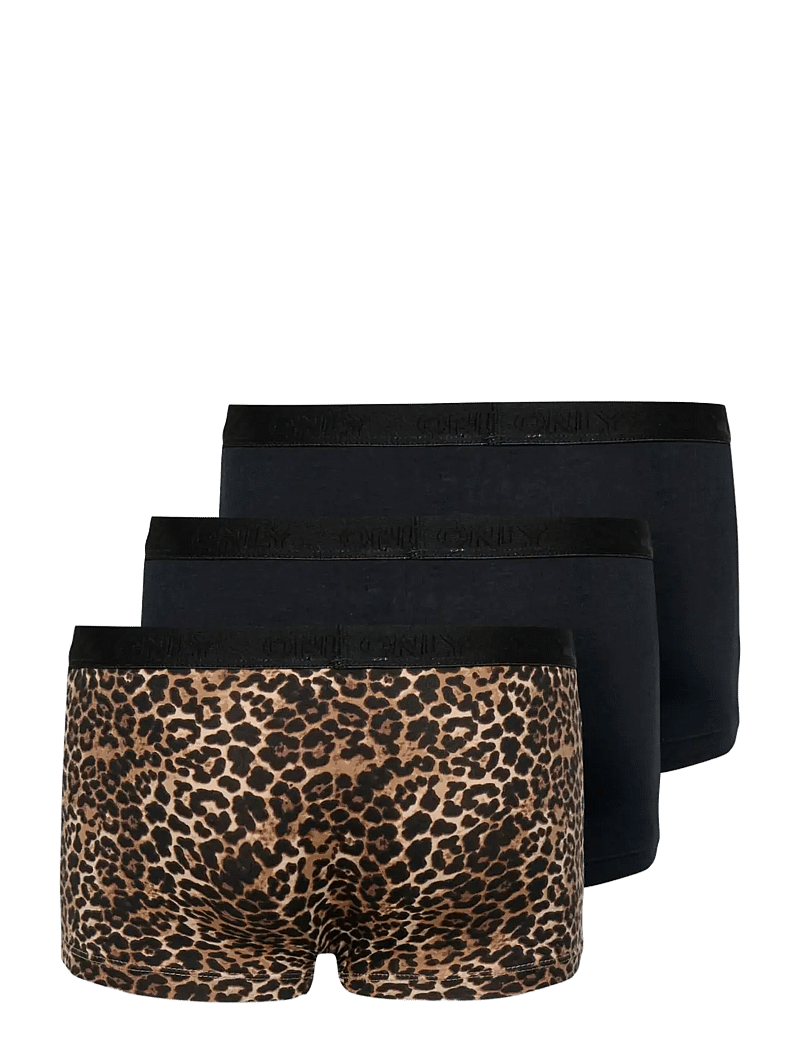 Kids Only - KOGLOLA 3-PACK LOGO HIPSTER ACC - pesu - black - 1