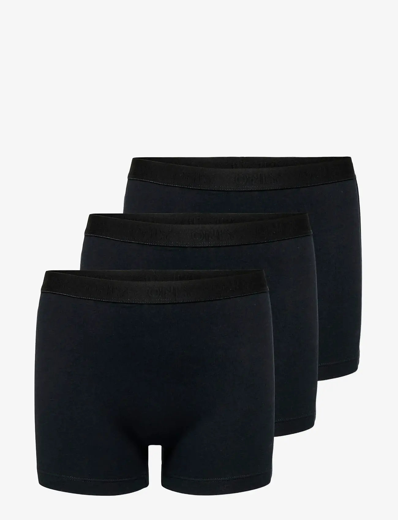 Kids Only - KOGLOLA 3-PACK LOGO HIPSTER ACC - underbukser - black - 0