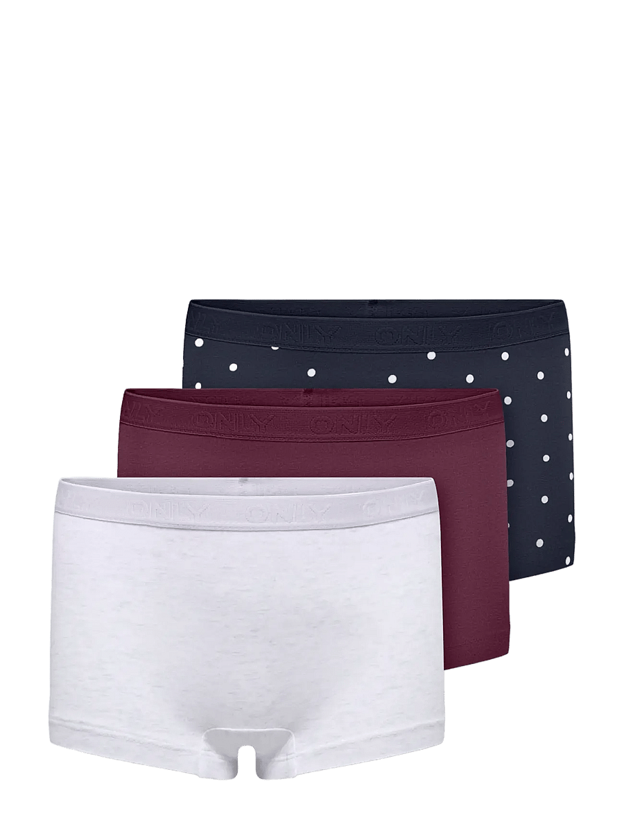 Kids Only - KOGLOLA 3-PACK LOGO HIPSTER ACC - unterhosen - fig - 0