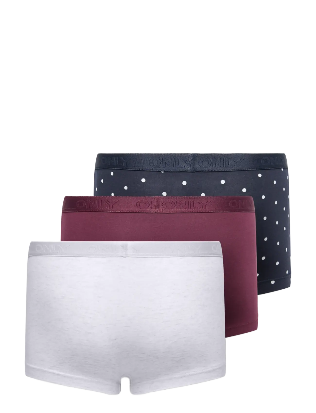 Kids Only - KOGLOLA 3-PACK LOGO HIPSTER ACC - kalsonger - fig - 1