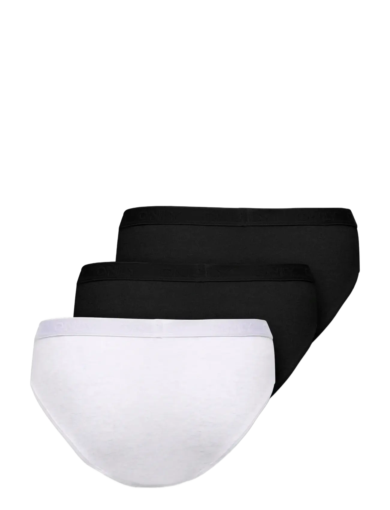 Kids Only - KOGLOLA 3-PACK LOGO BRIEFS ACC NOOS - trusser - super light grey melange - 1