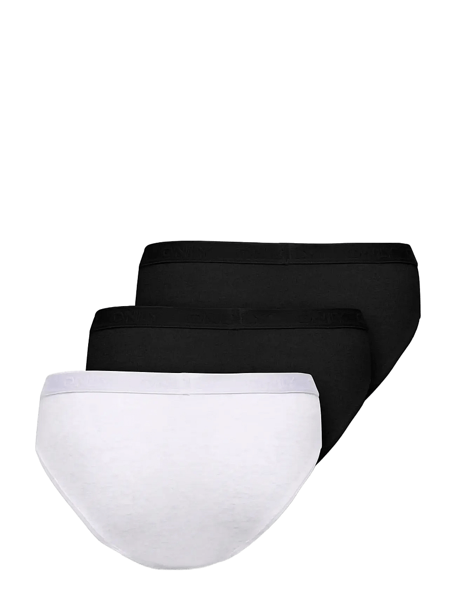 Kids Only - KOGLOLA 3-PACK LOGO BRIEFS ACC NOOS - trusser - super light grey melange - 1