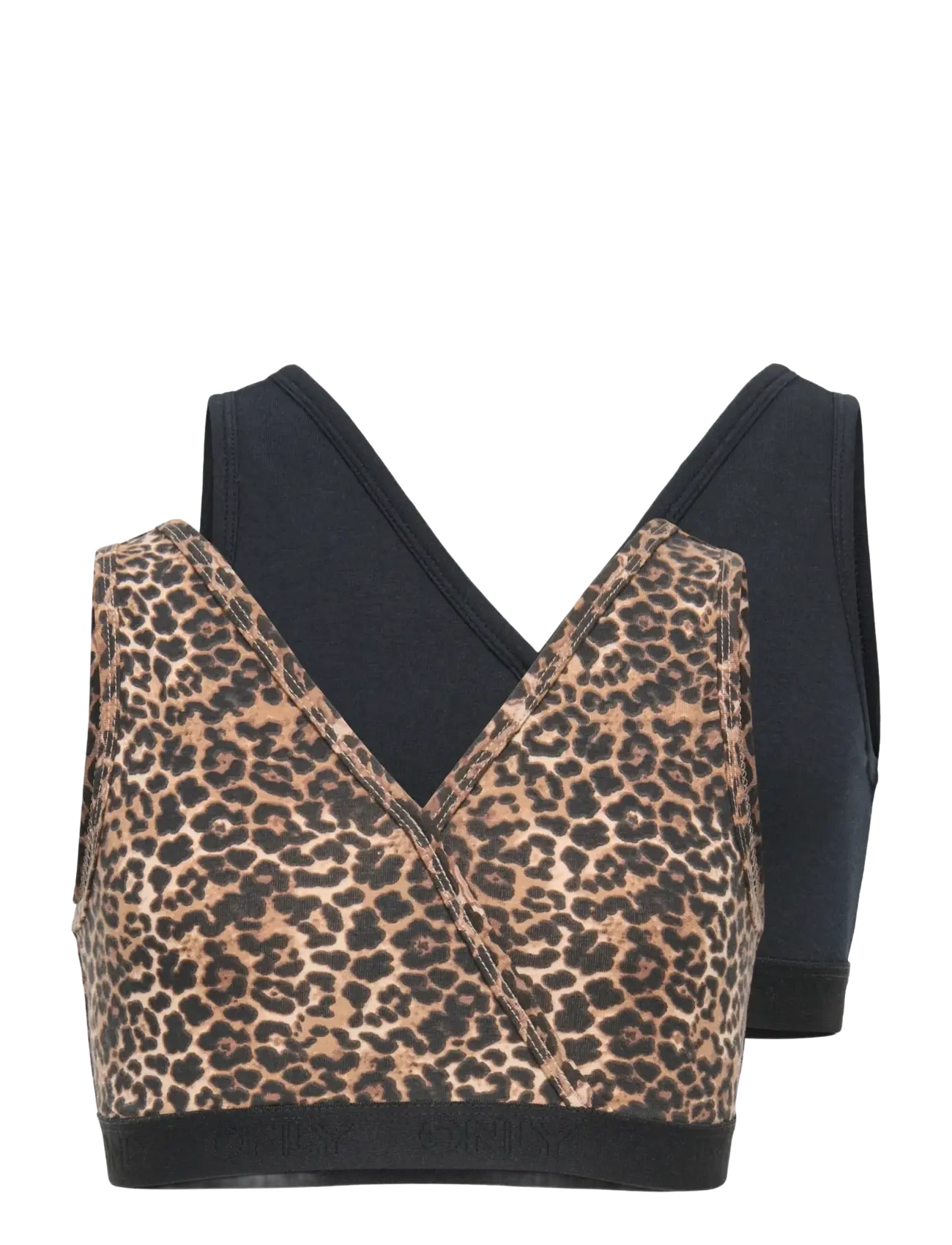 Kids Only KOGLOLA 2-P REVERSIBLE LOGO TOP ACC NOOS - Aluspesu - BLACK / black