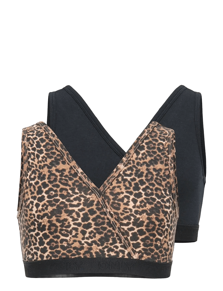 Kids Only - KOGLOLA 2-P REVERSIBLE LOGO TOP ACC NOOS - overdele - black - 0