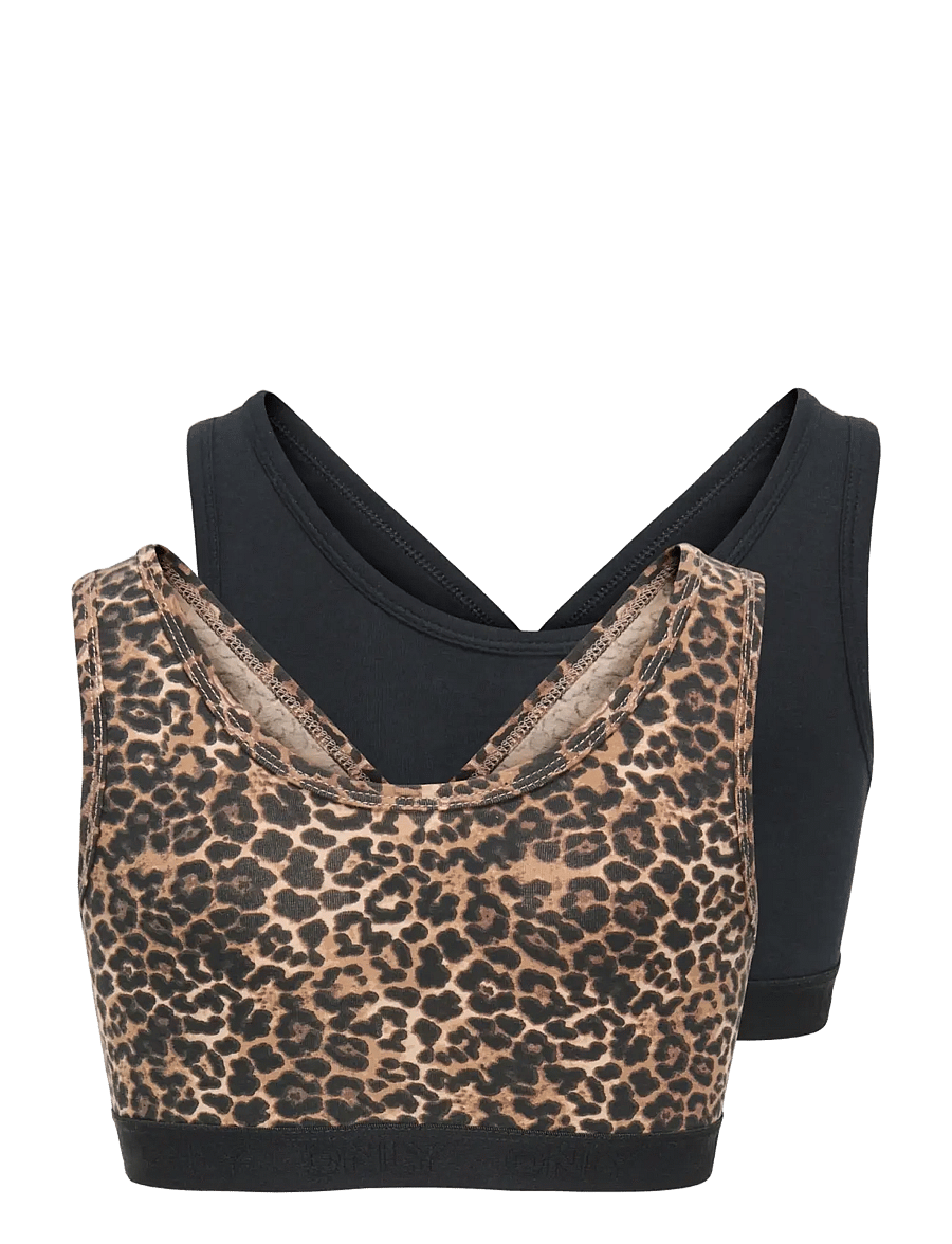 Kids Only - KOGLOLA 2-P REVERSIBLE LOGO TOP ACC NOOS - overdele - black - 1