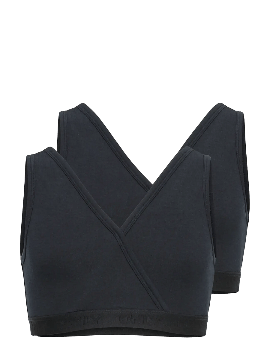 Kids Only - KOGLOLA 2-P REVERSIBLE LOGO TOP ACC NOOS - overdele - black - 0
