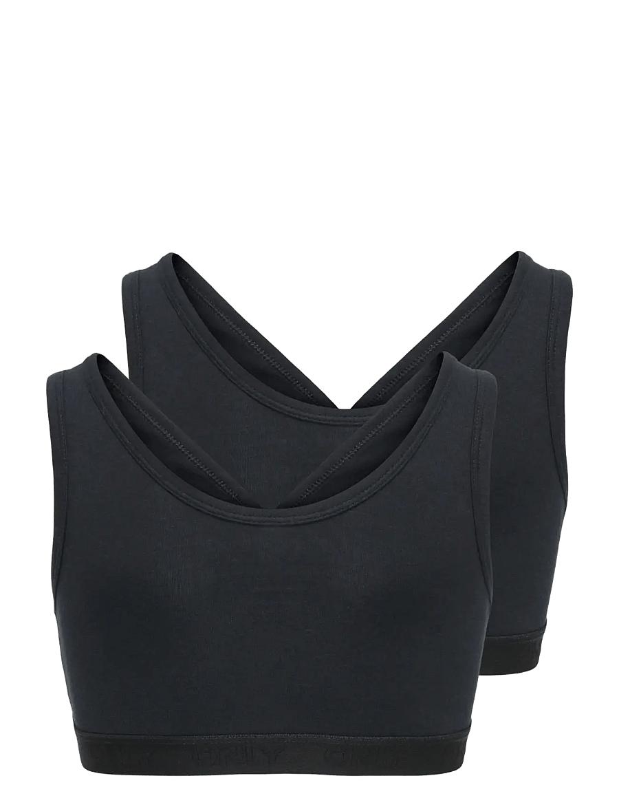 Kids Only - KOGLOLA 2-P REVERSIBLE LOGO TOP ACC NOOS - overdele - black - 1