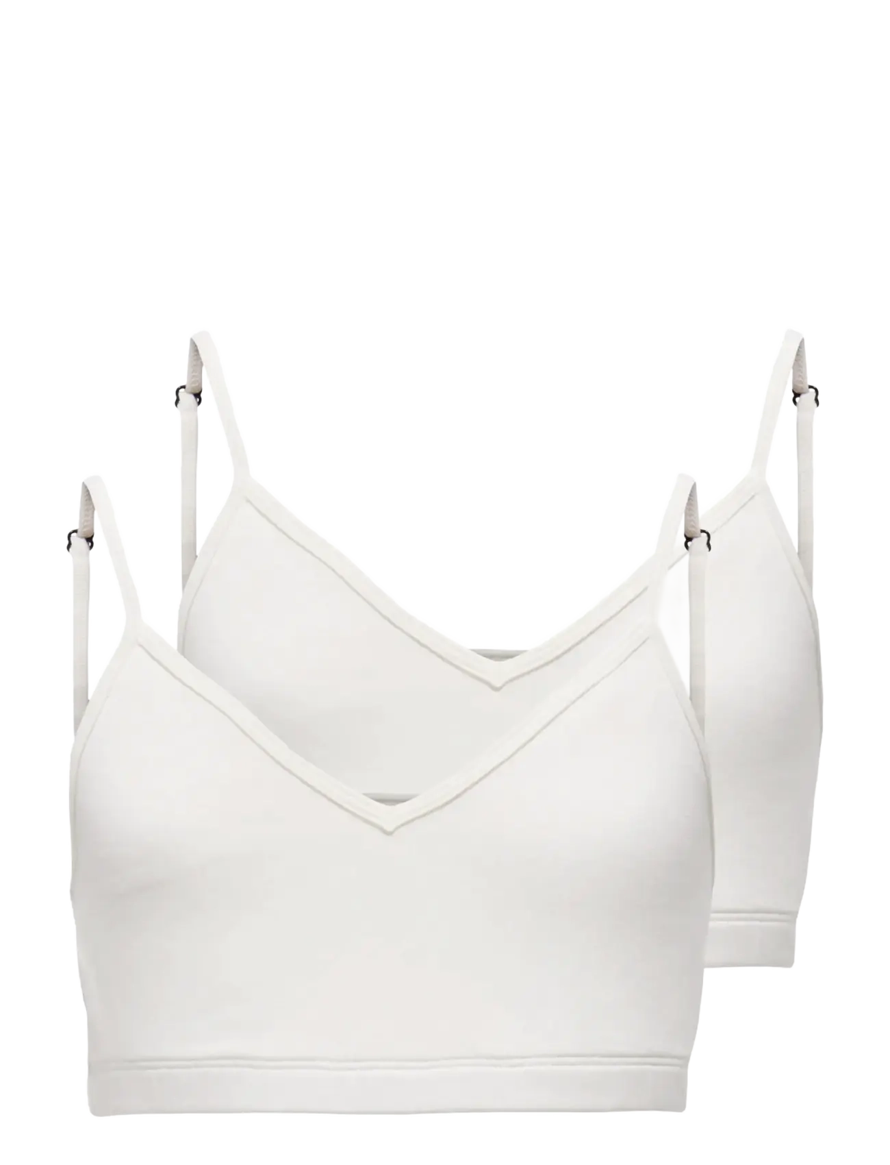Kids Only KOGLOLA 2-PACK PADDED TOP ACC - Toppar - CLOUD DANCER / white