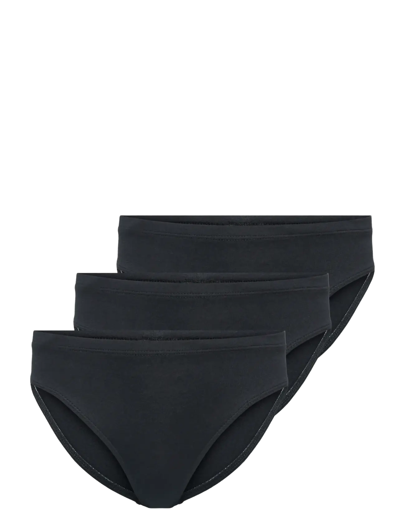 Kids Only KOGLOLA 3-PACK BRIEFS ACC - Underkläder - BLACK / black
