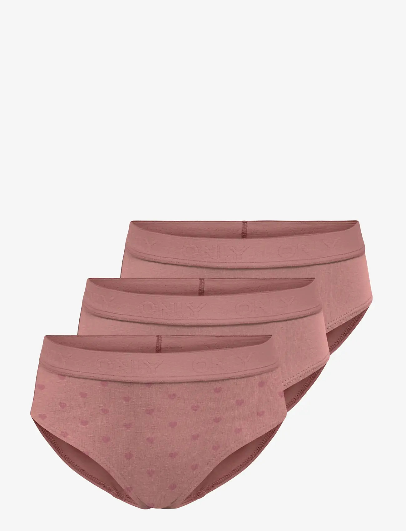 Kids Only - KMGLOLA 3-PACK LOGO BRIEFS ACC - trusser - ash rose - 0
