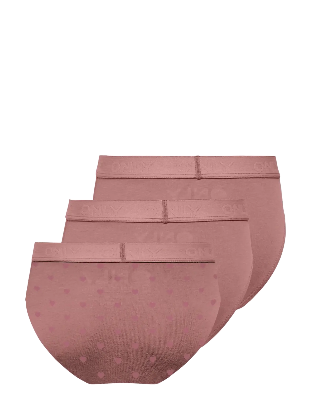Kids Only - KMGLOLA 3-PACK LOGO BRIEFS ACC - slips - ash rose - 1